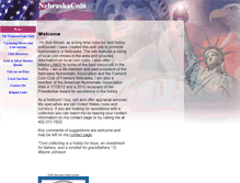 Tablet Screenshot of nebraskacoin.com